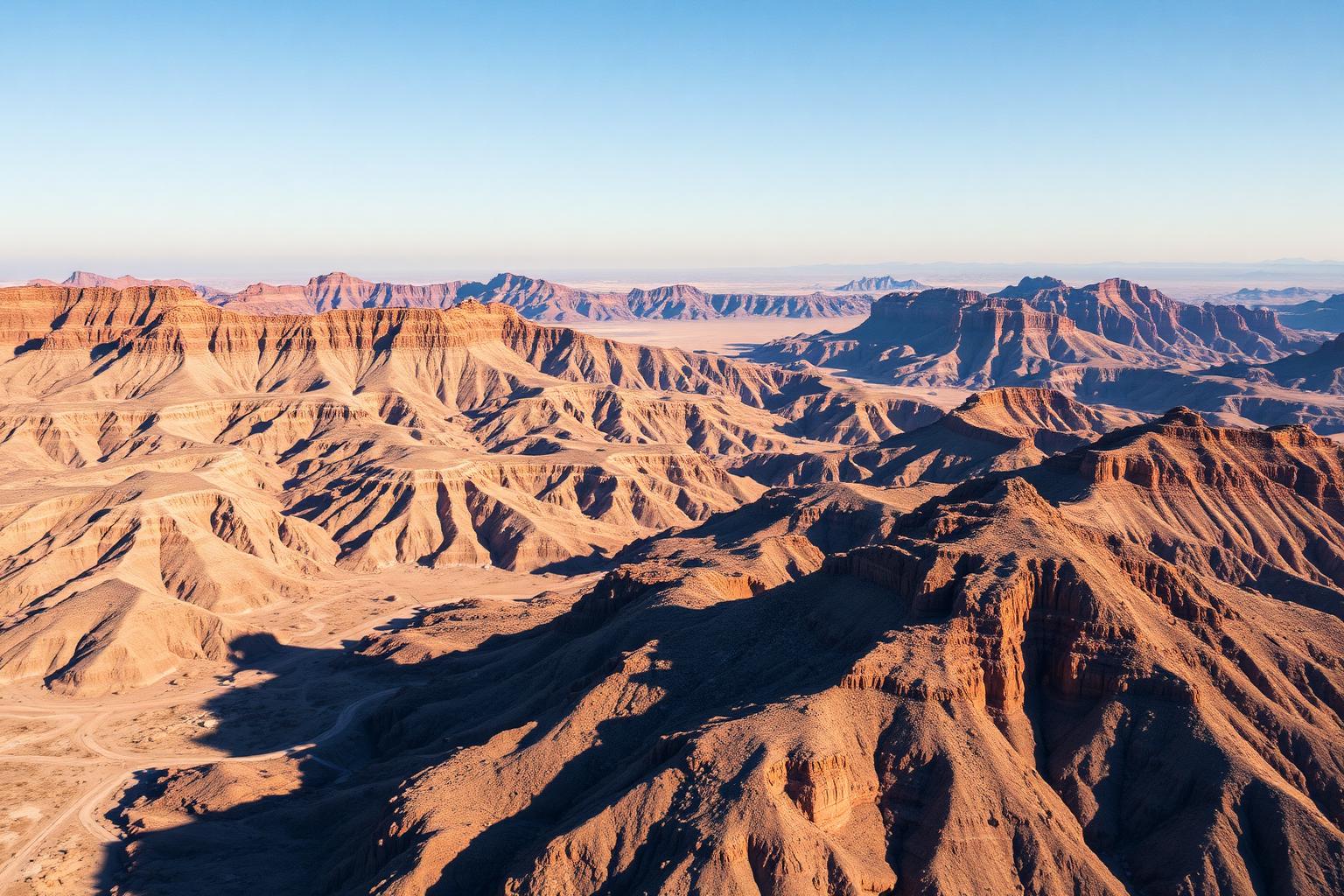 Atmospheric study of southwestern desert geology